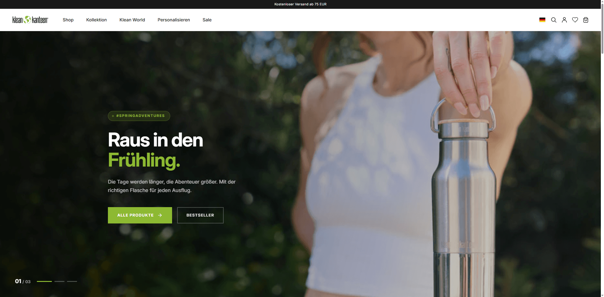 Klean Kanteen website