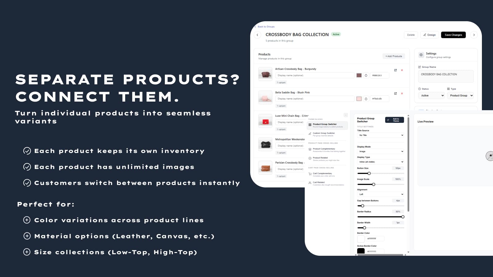 Product Variants: Variant Management That Doesn't Suck — Template System